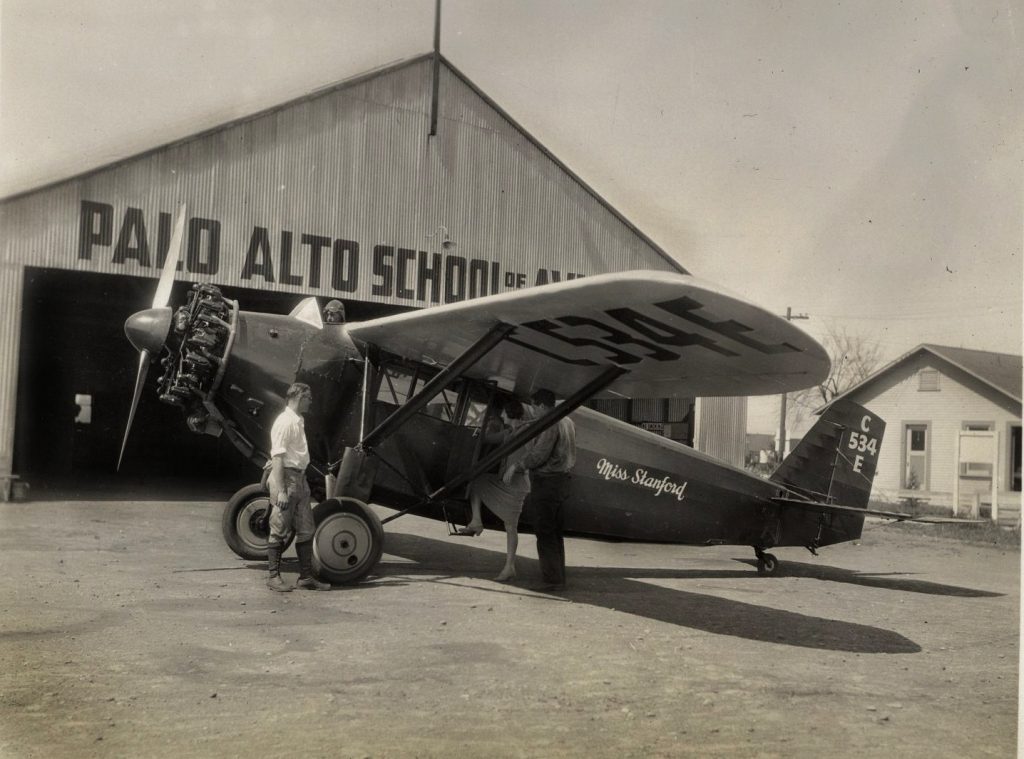 Miss Stanford airplane