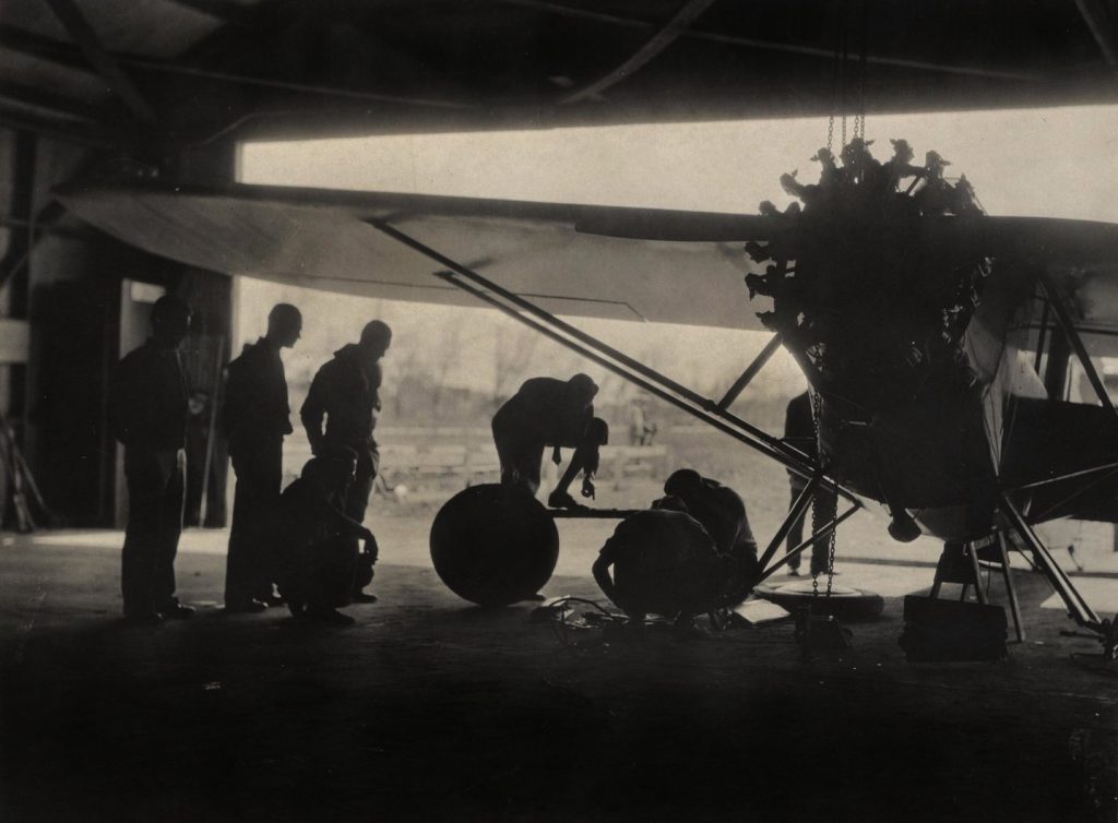 Inside PAO Hangar